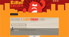Desktop Screenshot of giantenemylabs.com